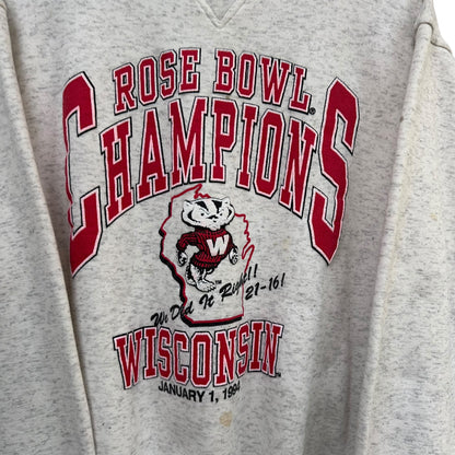 1994 Wisconsin Badgers Rose Bowl Sweatshirt Sz M (A3184)