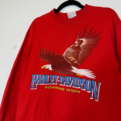 1989 Harley Davidson Saskatoon Saskatchewan Long Sleeve Sz L (B2986)