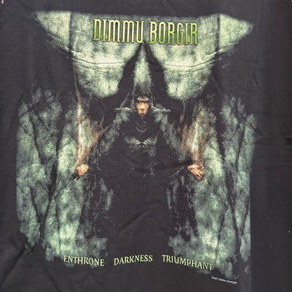 2000s Dimmu Borgir Enthrone Darkness Triumph T-Shirt Sz XL (A7535)