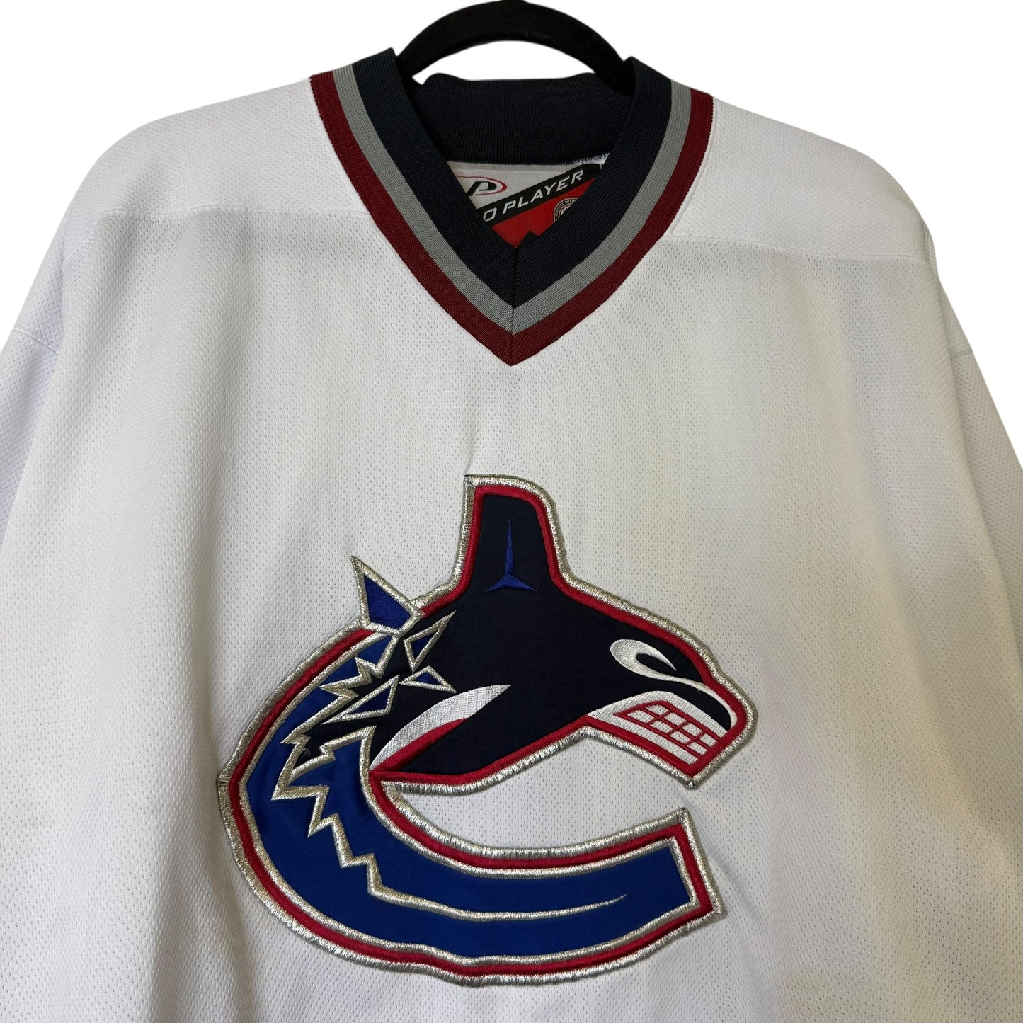 90s Vancouver Canucks Whale NHL Hockey Jersey Sz M