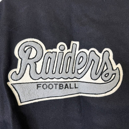 90s Los Angeles Raiders NFL Letterman Jacket