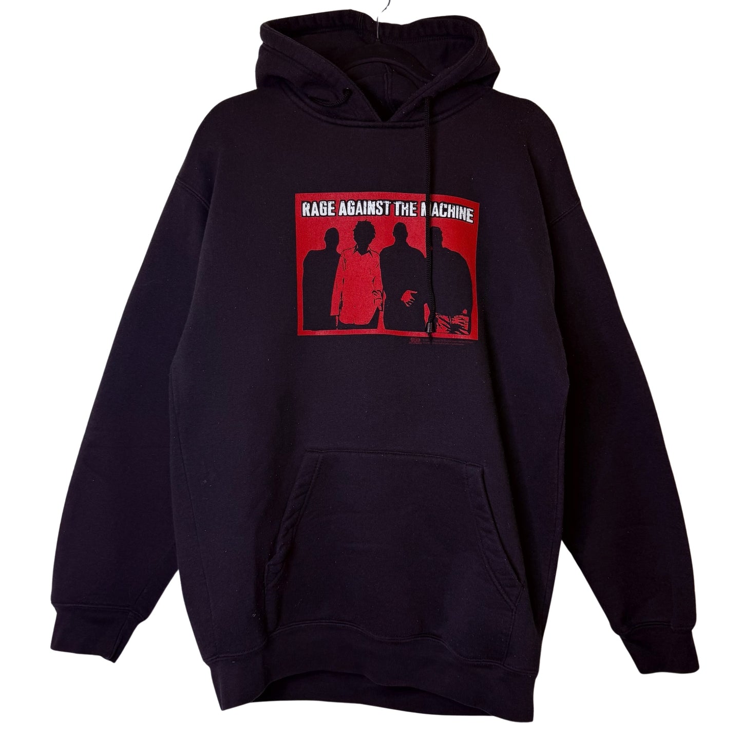 90's Rage Against The Machine Band Hoodie Sz L