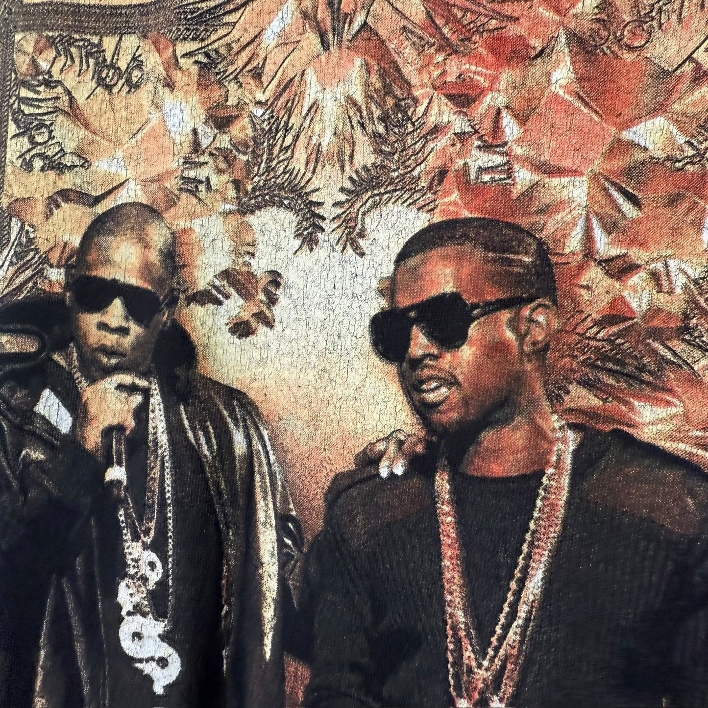 2011 Kanye West & Jay Z Watch The Throne T-Shirt Sz XL