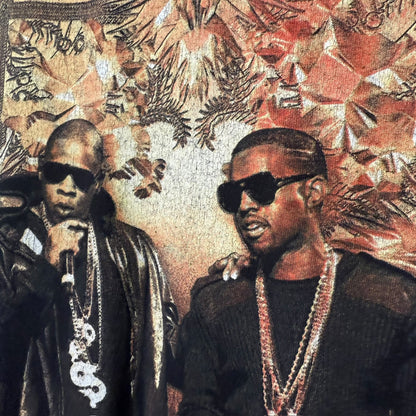 2011 Kanye West & Jay Z Watch The Throne T-Shirt Sz XL