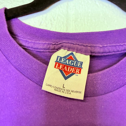 90s Taz Sacramento Kings NBA T-Shirt Sz L (B2469)