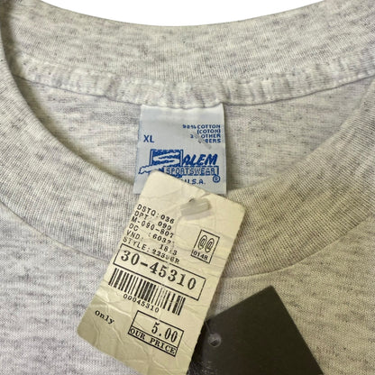 90s John Stockton NBA Utah Jazz Salem Caricature T-shirt Sz XL (X077)