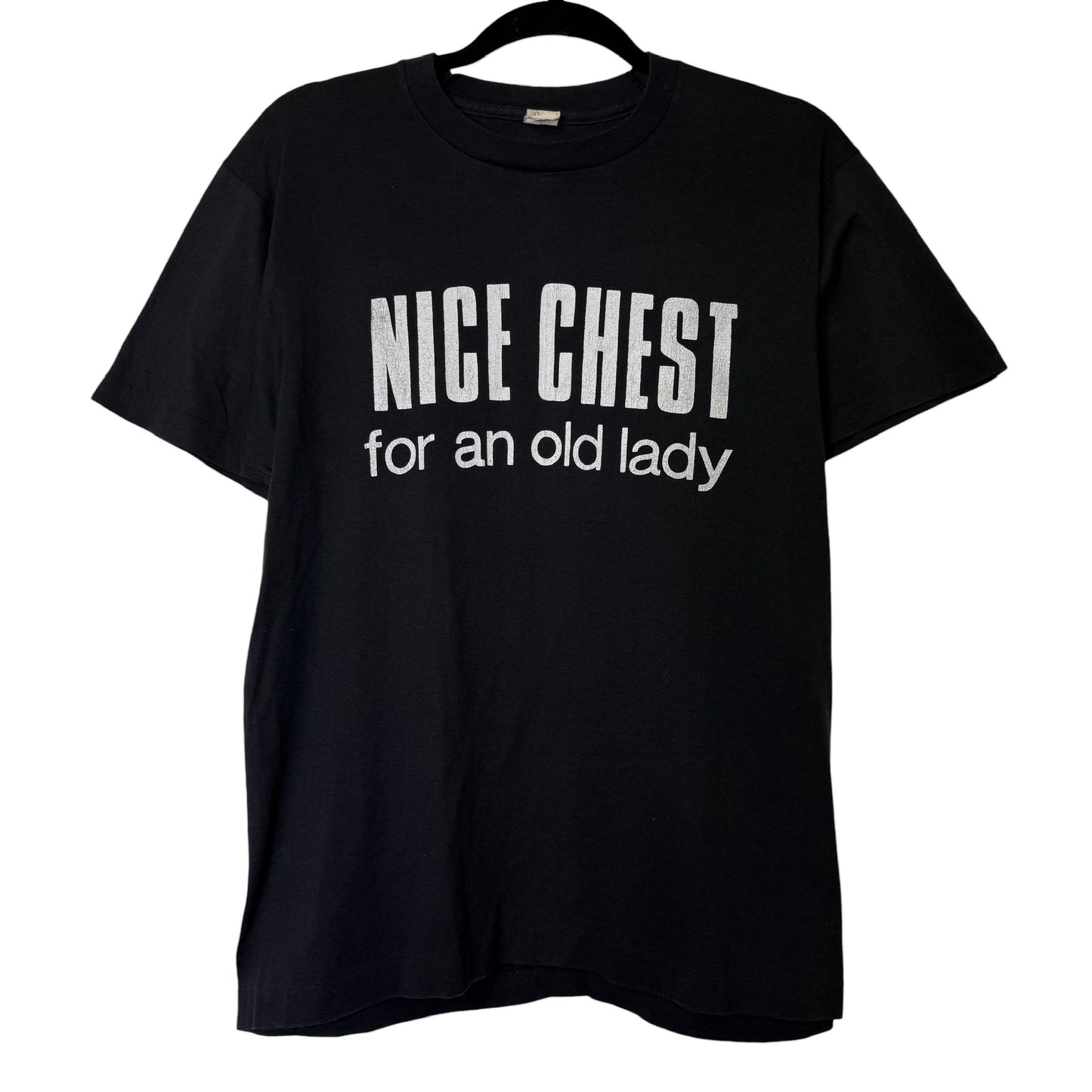 80's Nice Chest T-Shirt Sz L (B1763)