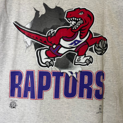 90's Toronto Raptors Nutmeg Breakthrough T-Shirt Sz XL (B2069)