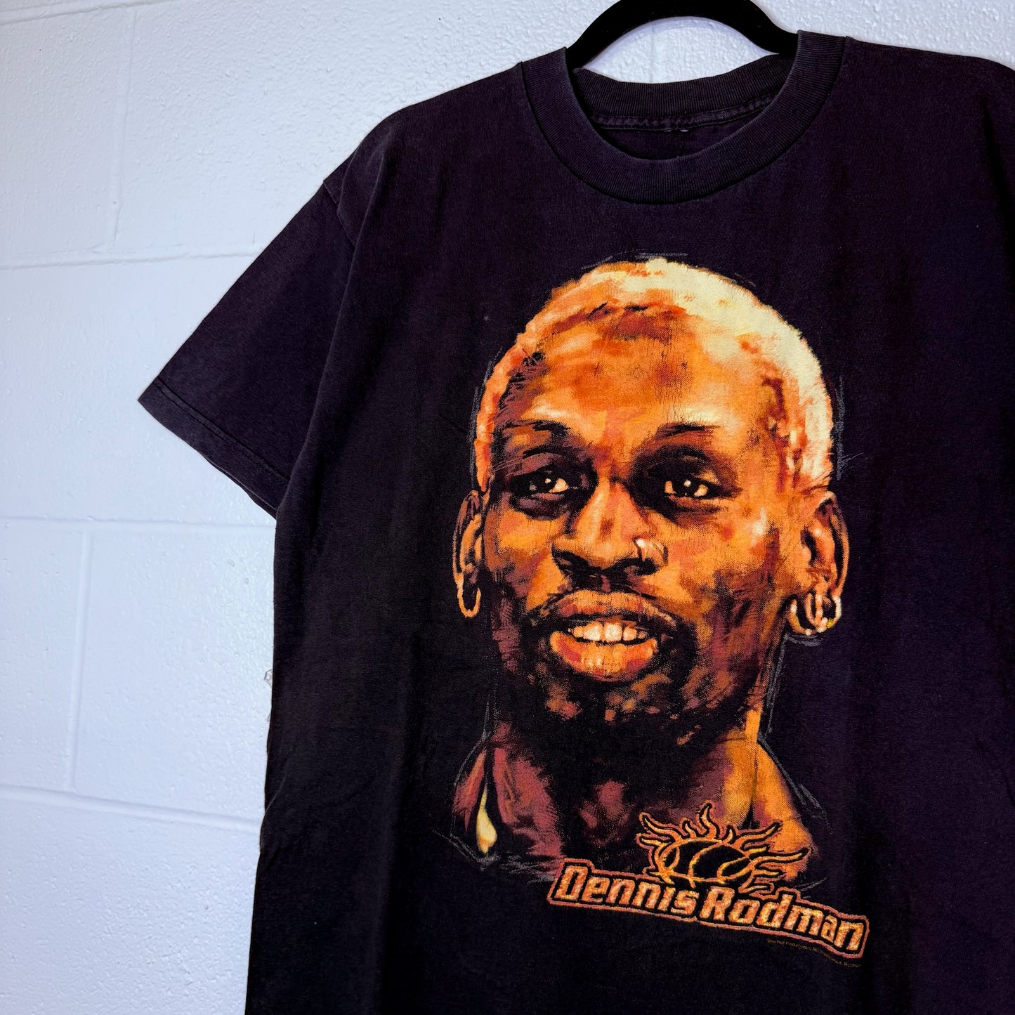 1998 Dennis Rodman Chicago Bulls NBA T-shirt (B2348)