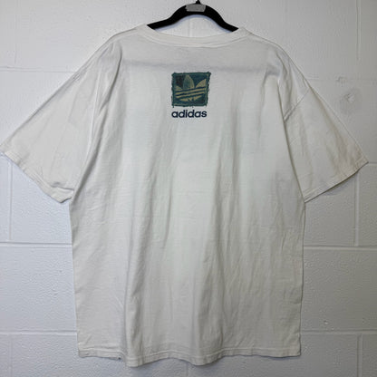90s Adidas T-Shirt Sz L (A6351)