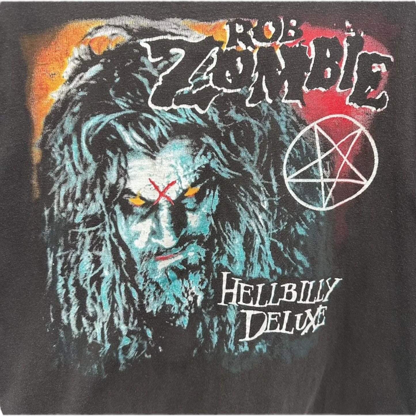 1998 Rob Zombie Tour T-shirt Sz L  (4331)