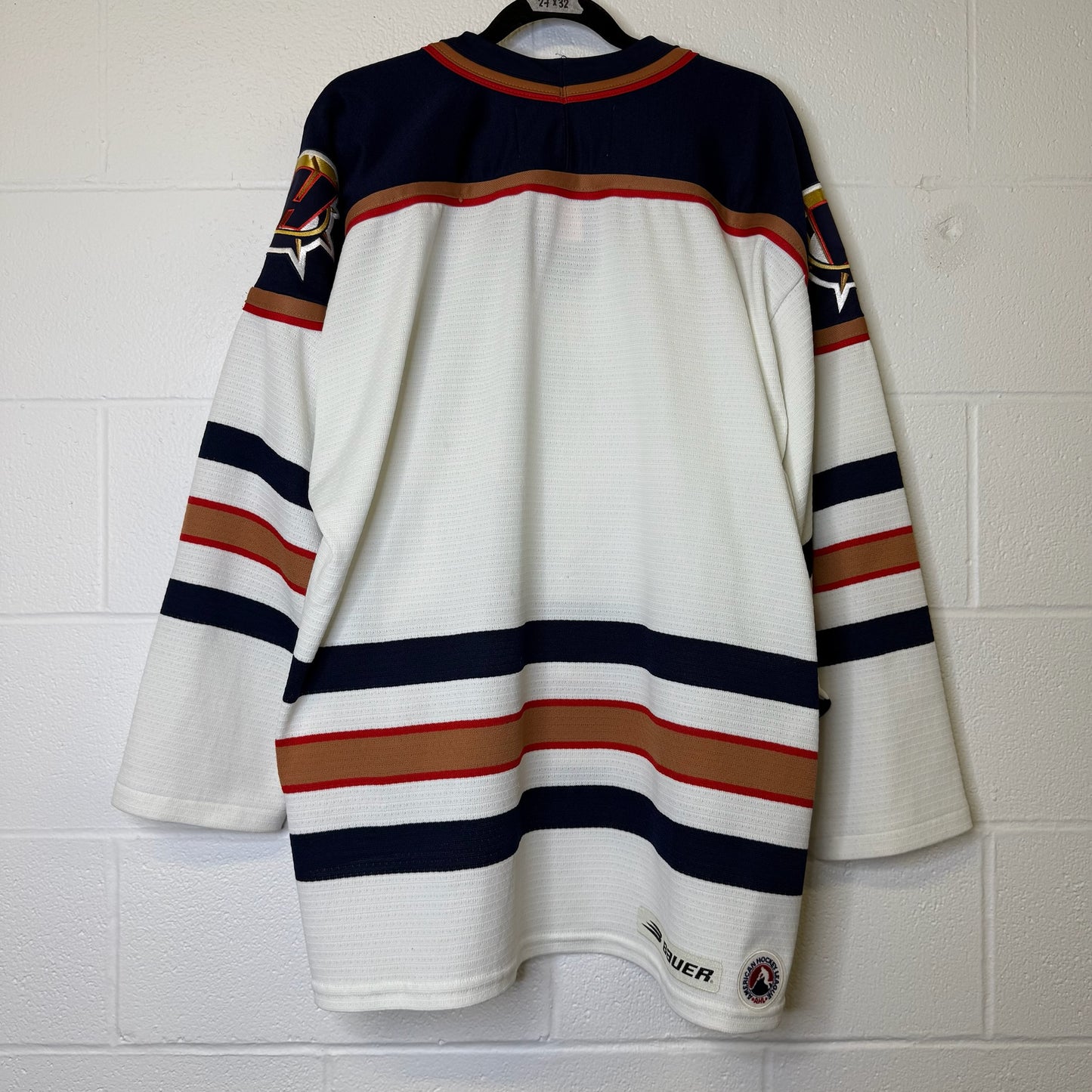 2000's Hamilton Bulldogs Hockey Jersey Sz L (B1809)