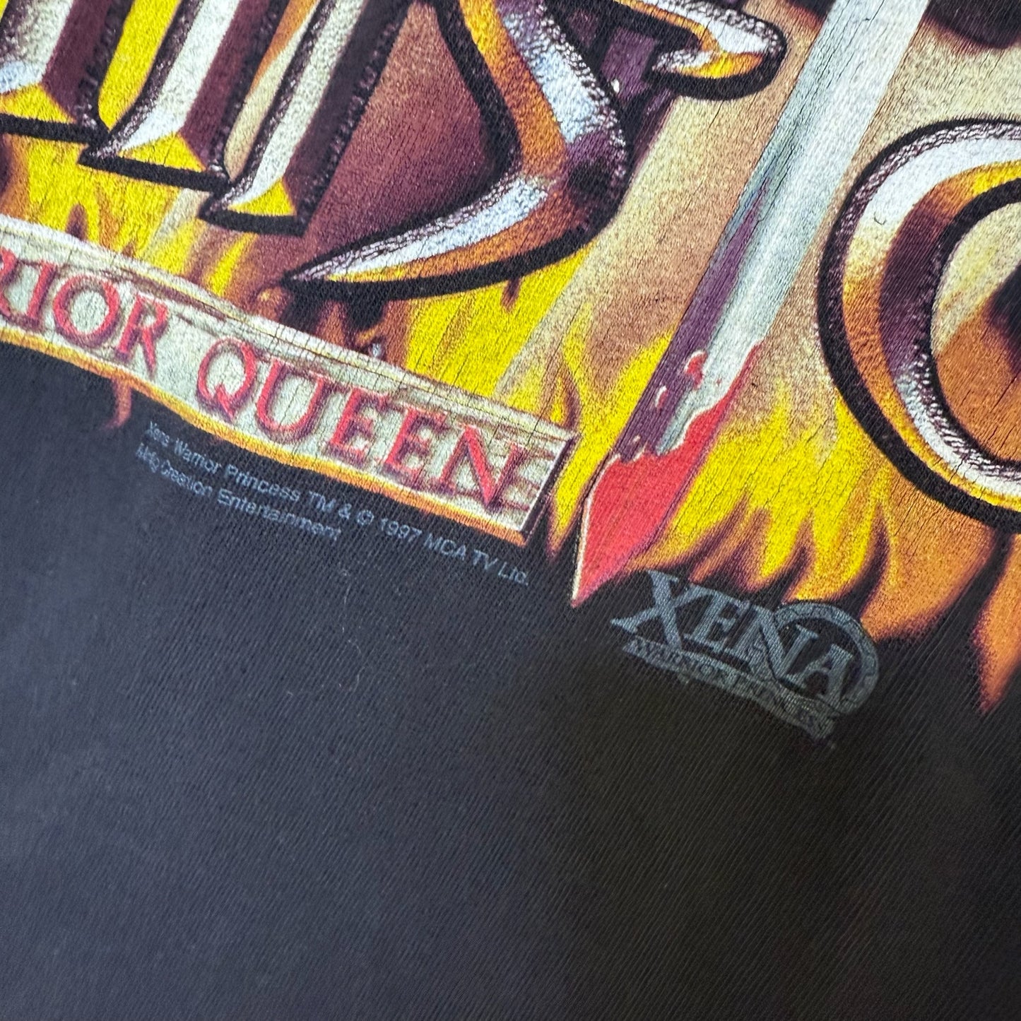 90's Xena Warrior Queen TV T-Shirt Sz XL (B1761)