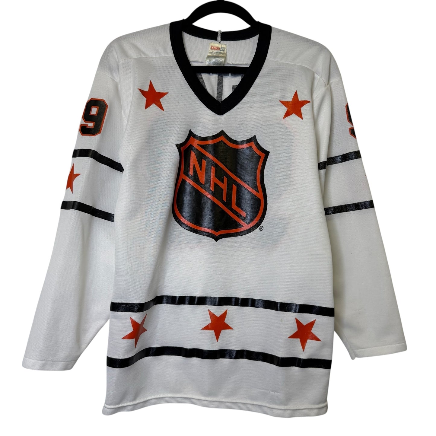 90s Wayne Gretzky All Star Hockey NHL Jersey Sz S (B1794)