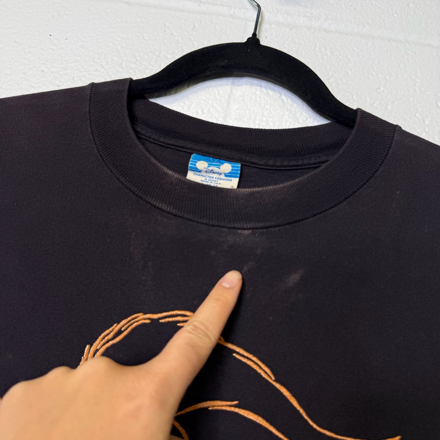 90's Beauty & The Beast Disney T-Shirt Sz L (B599)