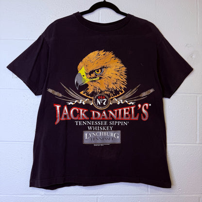 1980 Jack Daniels Whiskey T-Shirt Sz L (B1390)