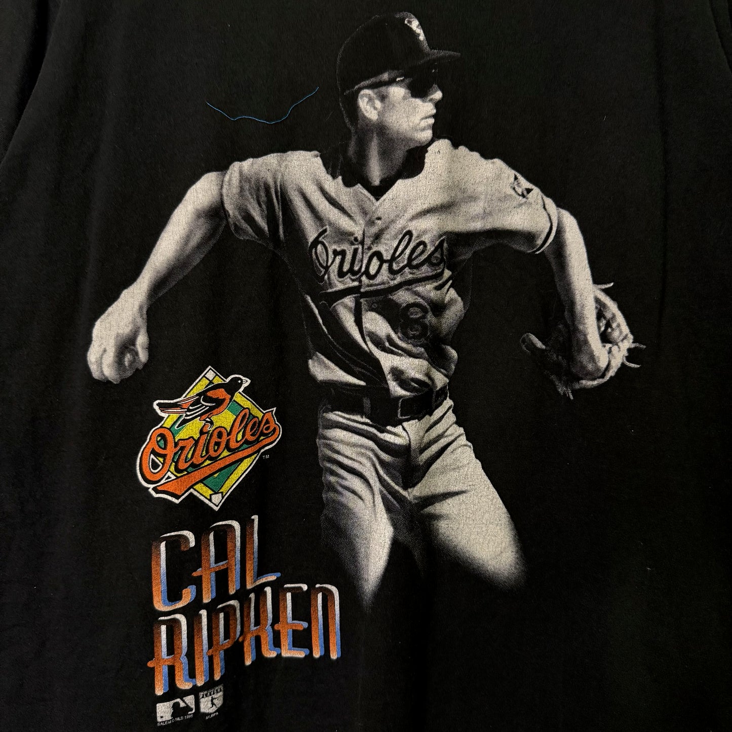 90's Cal Ripken Baltimore Orioles MLB T-shirt Sz XL (B696)