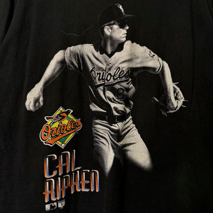 90's Cal Ripken Baltimore Orioles MLB T-shirt Sz XL (B696)