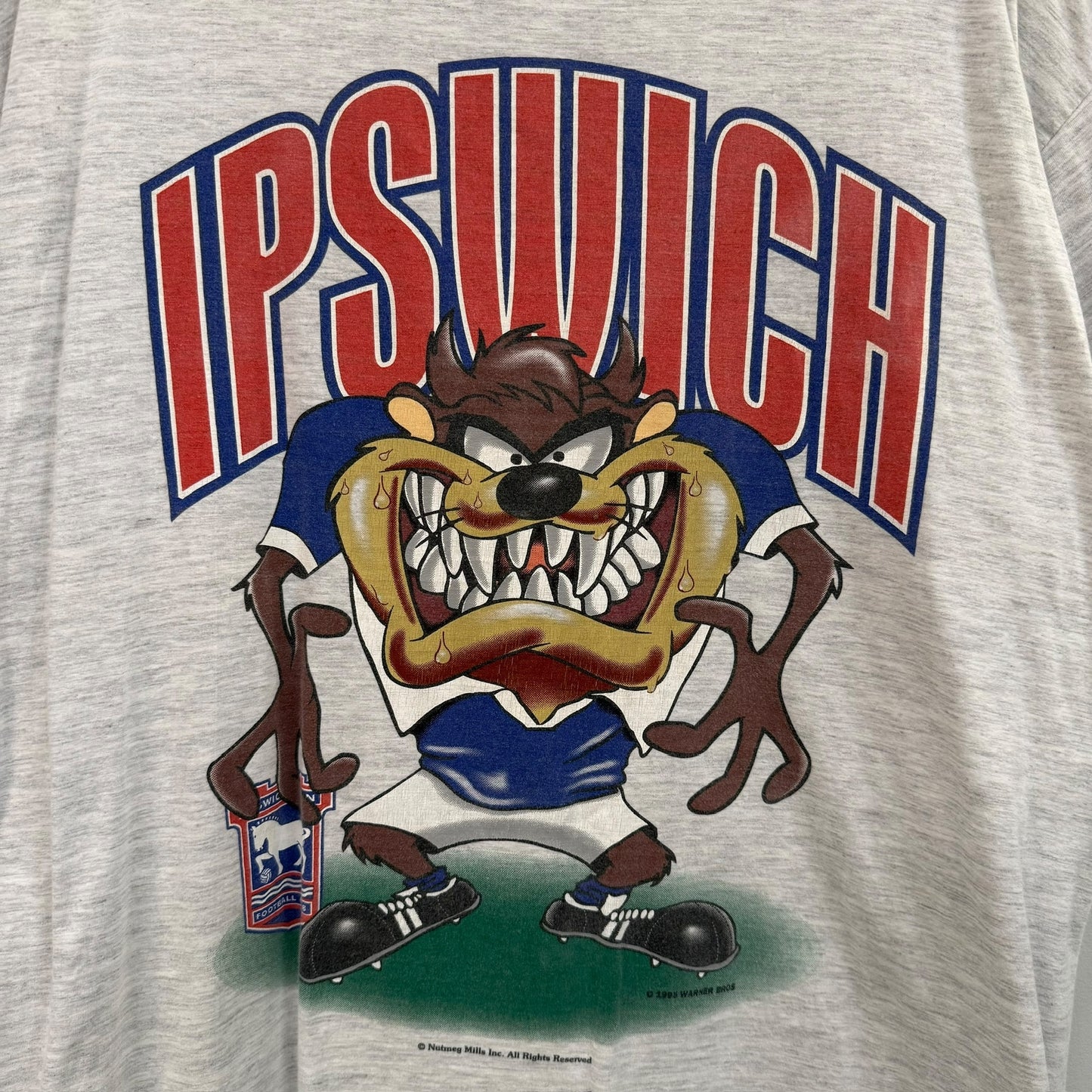 1998 Ipswich Norwegian Football Club Taz T-Shirt Sz XL (B1112)