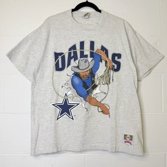 90's Dallas Cowboys Nutmeg Breakthrough T-Shirt Sz XL (B2072)