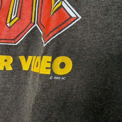 1988 AC/DC Blow Up Your Video Band Raglan T-Shirt