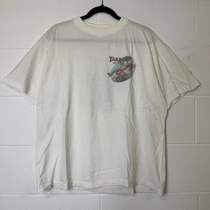 90s Tarzan Disney T-shirt Sz XL (B1714)