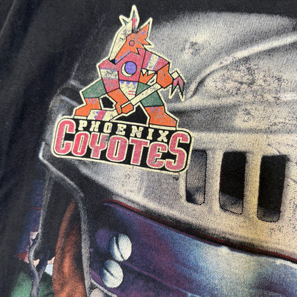 90s Phoenix Coyotes NHL T-Shirt Sz L (B2915)