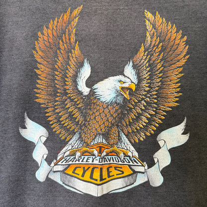 90's Harley Davidson North Dakota Eagle T-Shirt (B1993)