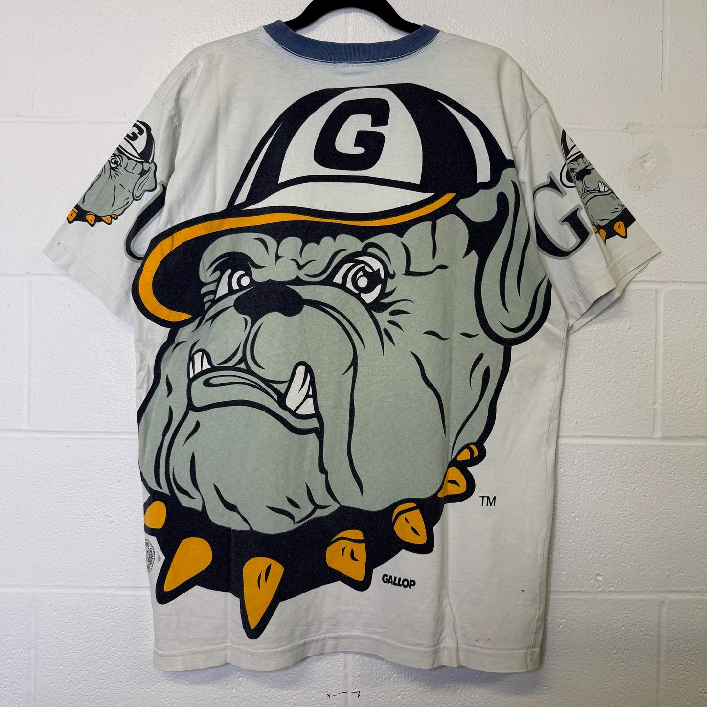 90s Georgetown Hoyas NCAA T-shirt Sz XL (B2919)