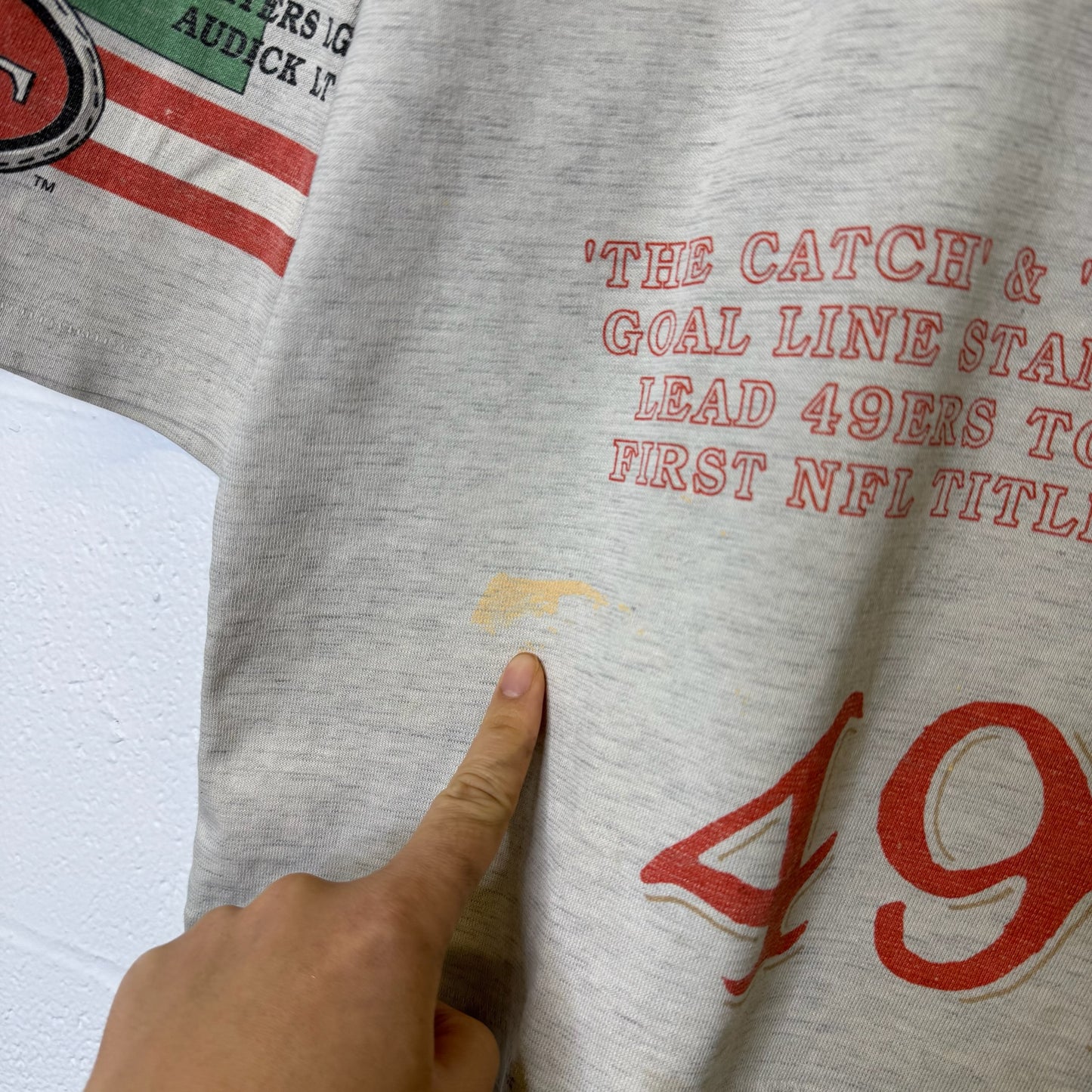 90s San Francisco 49ers NFL Long Gone T-Shirt Sz XL (B2576)