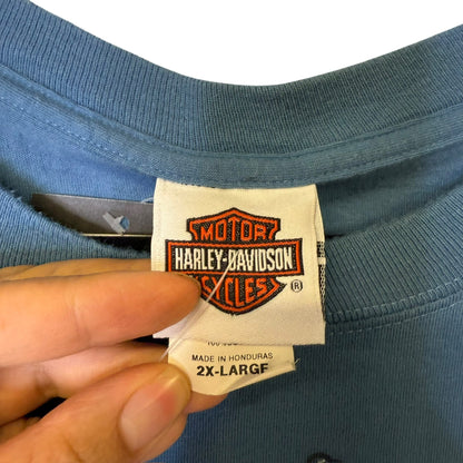 2010 Harley Davidson Edmonton T-shirt Sz 2XL (B570)
