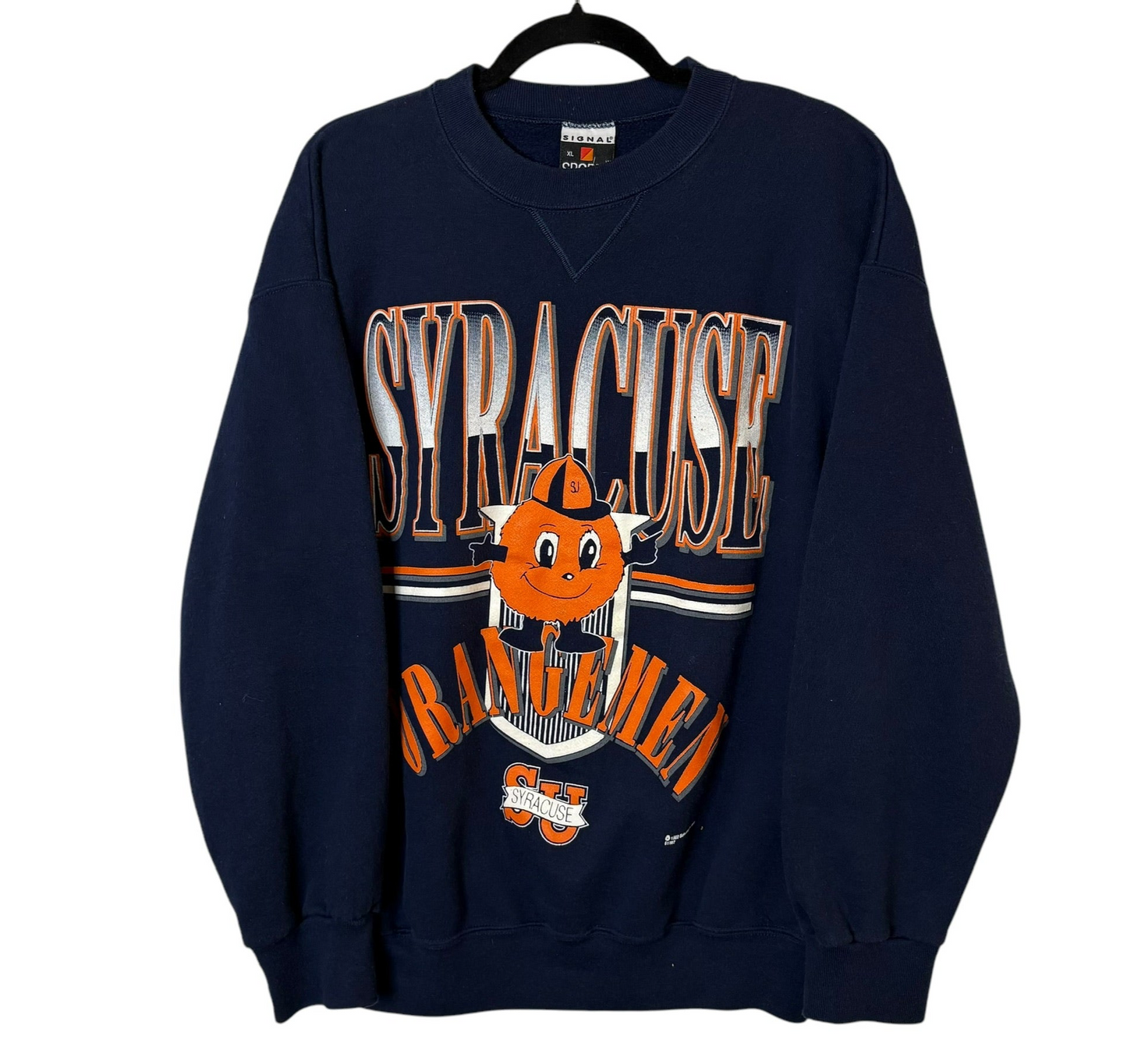 1992 Syracuse Orangemen University Crewneck Sz XL (A8045)