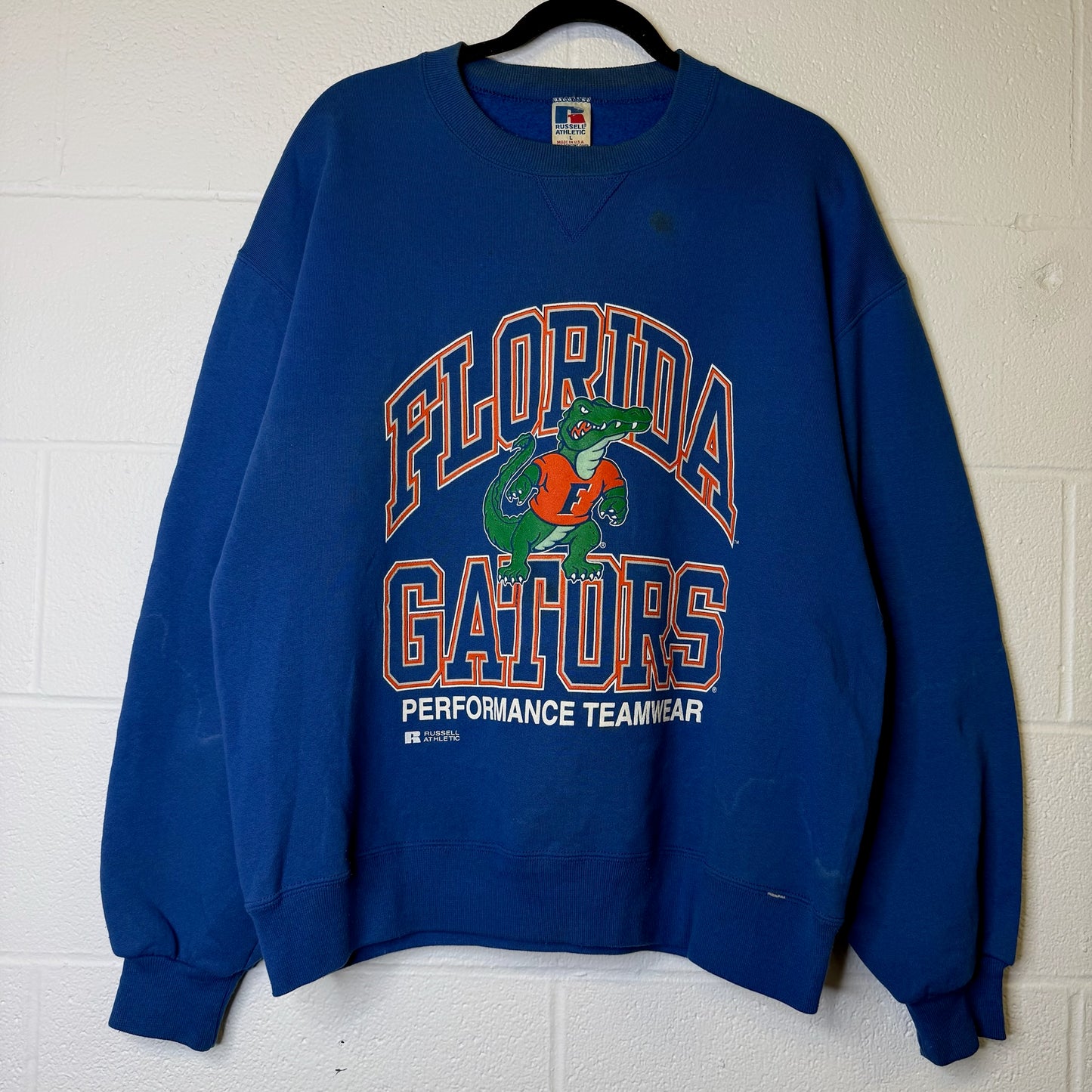 90's University of Florida Gators NCAA Crewneck Sz L (B2023)