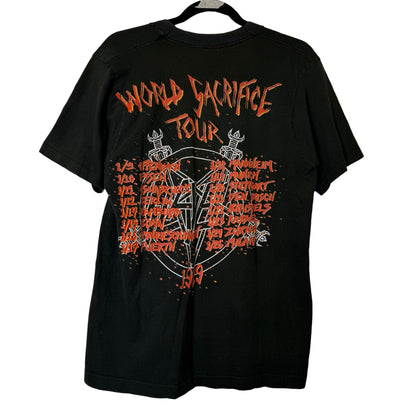 1989 Slayer Root of All Evil Backstage Pass T-Shirt