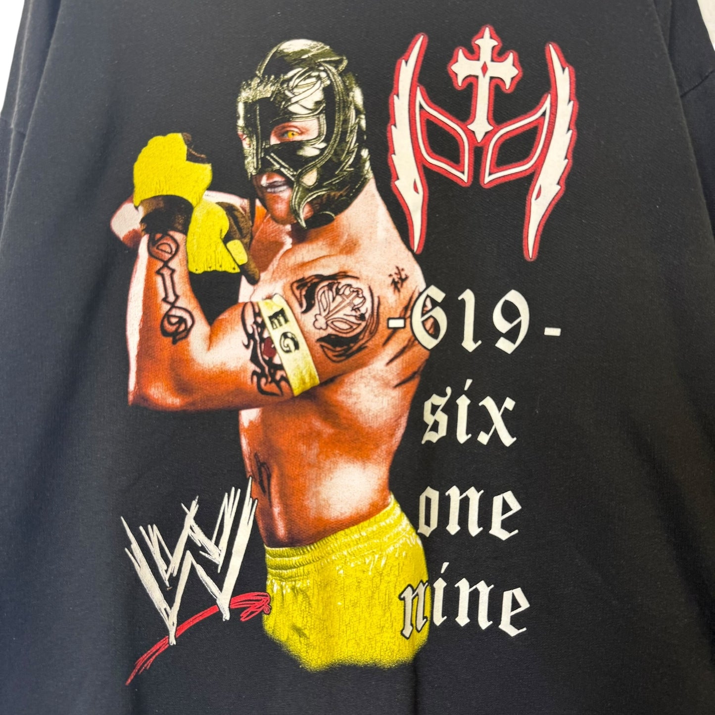 90's Rey Mysterio 619 Euro Hoodie Sz XL