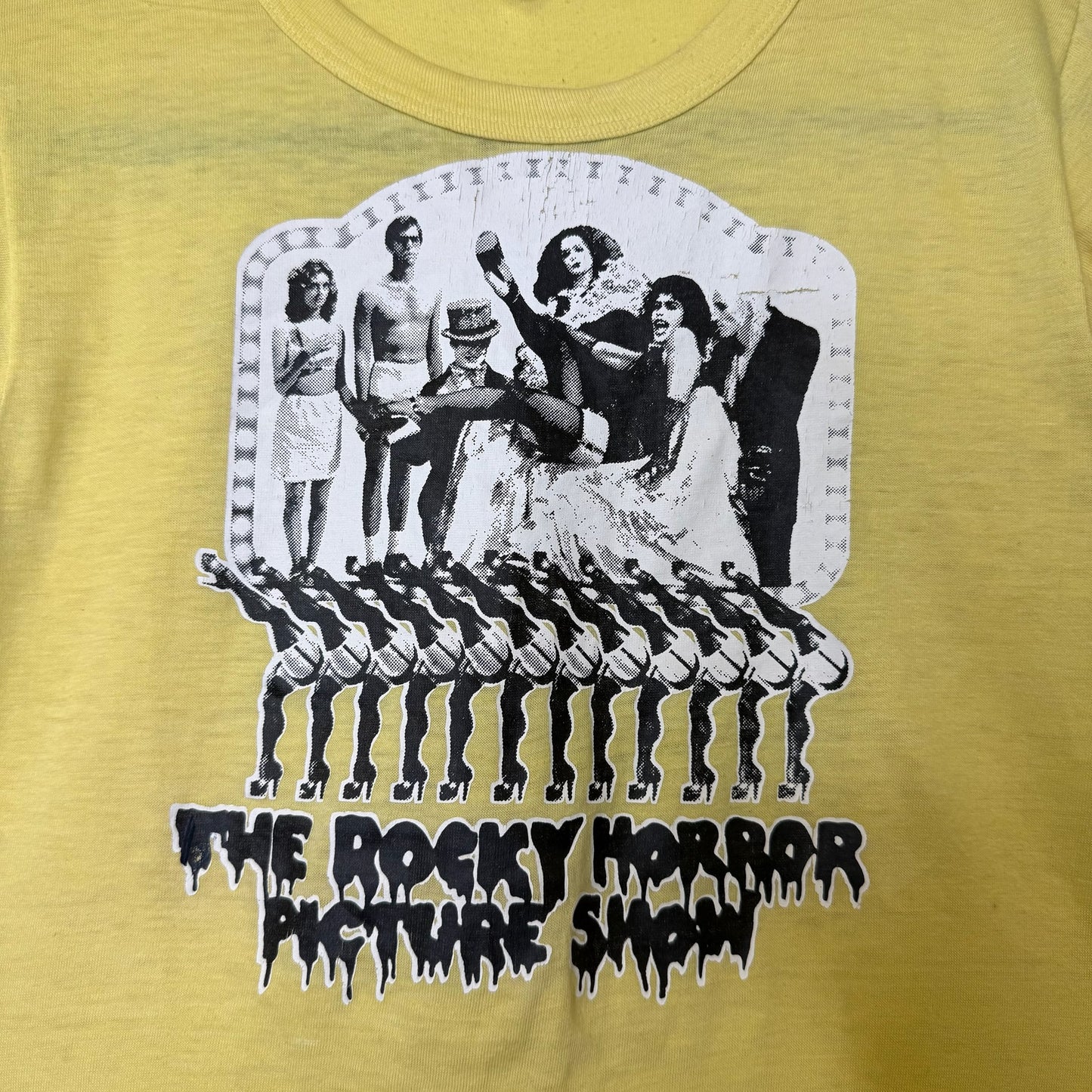 1975 Rocky Horror Picture Show Colombus T-Shirt Sz M (B2285)
