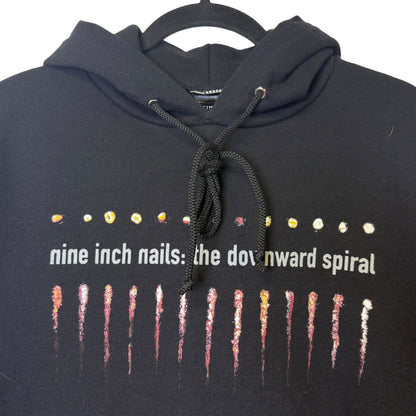 2006 Nine Inch Nails Downward Spiral Hoodie Sz S