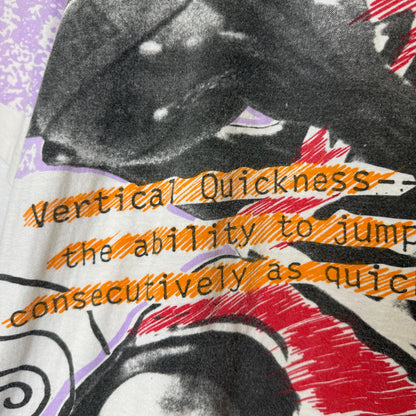 90’s Michael Jordan NBA Chicago Bulls Magic Johnson T's AOP T-shirt Sz XL (A4179)