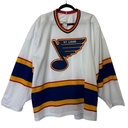 90s St Louis Blues CCM NHL Jersey Sz XL