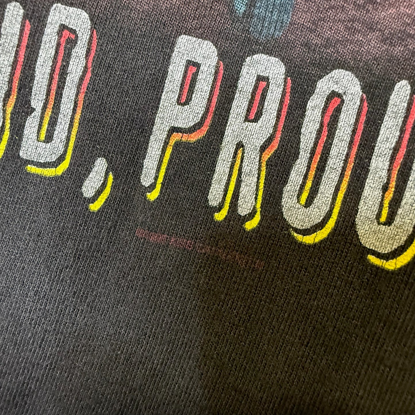 90's KISS Proud & Psycho Tour T-Shirt Sz XL (B1724)