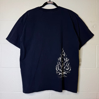 2000s JNCO Flame Head T-Shirt Sz L (B2628)