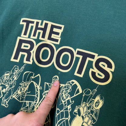 90s The Roots Illadelph Halflife Band Long Sleeve Shirt Sz L (B2486)
