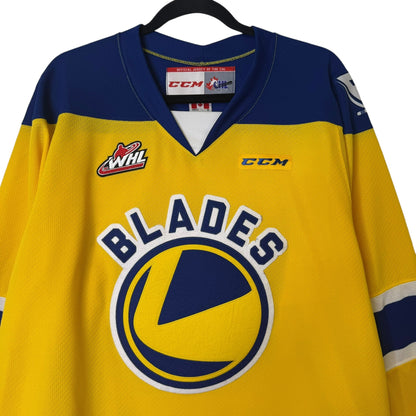 2000s Saskatoon Blades WHL Hockey Jersey Sz M