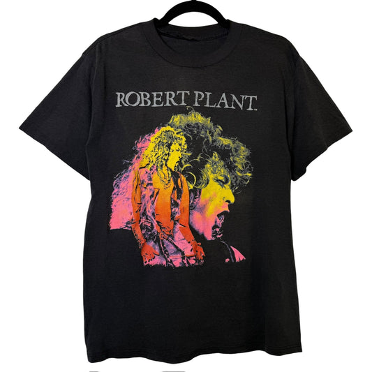 1990 Robert Plants Manic Nirvana T-Shirt Sz M (B2291)