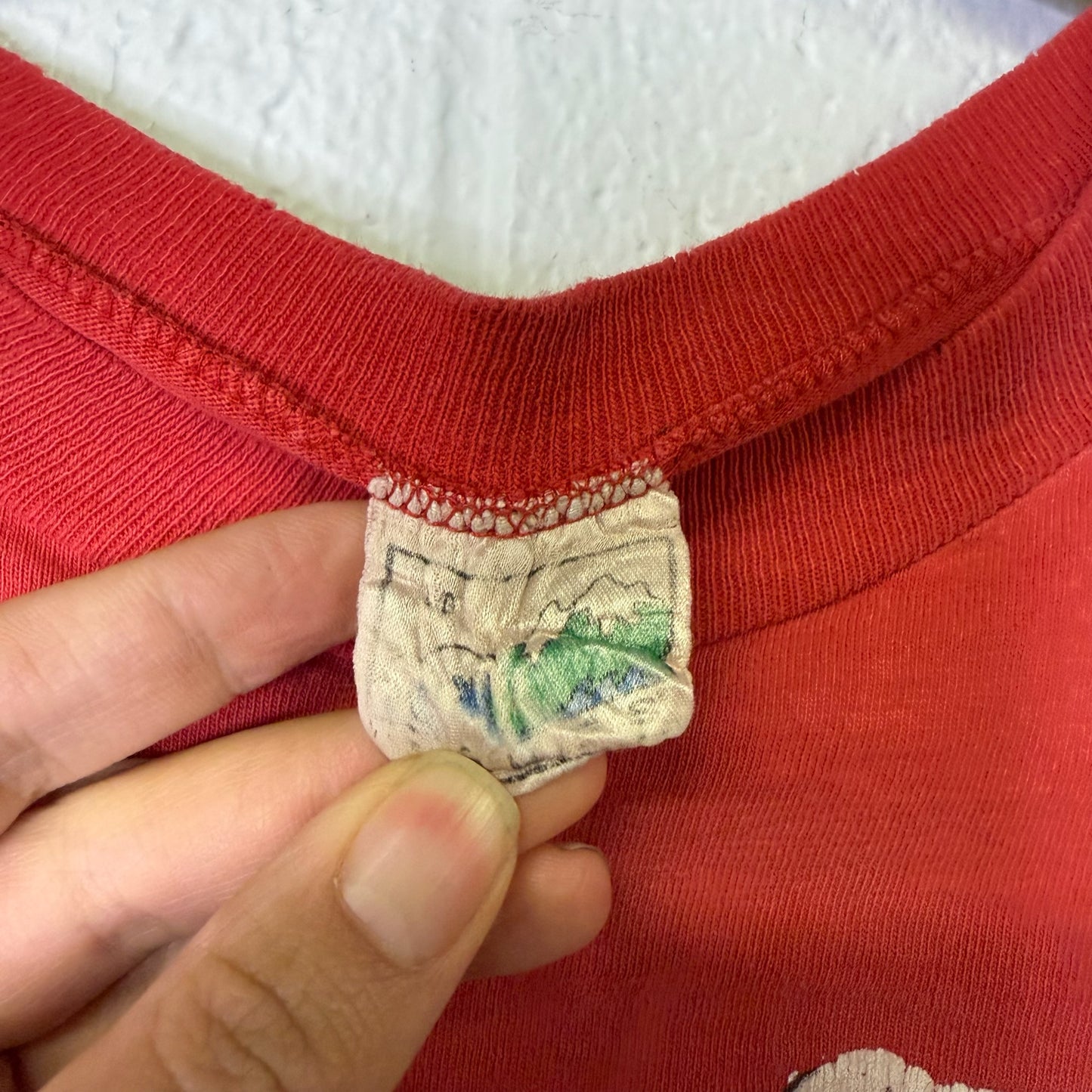 90's Calgary Flames NHL T-shirt Sz L (B685)