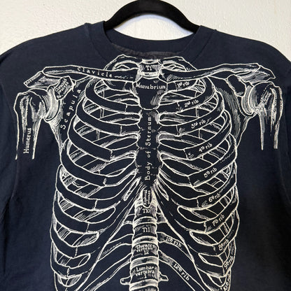 1978 Skeleton Leslie Arwin T-Shirt Sz L (B453)
