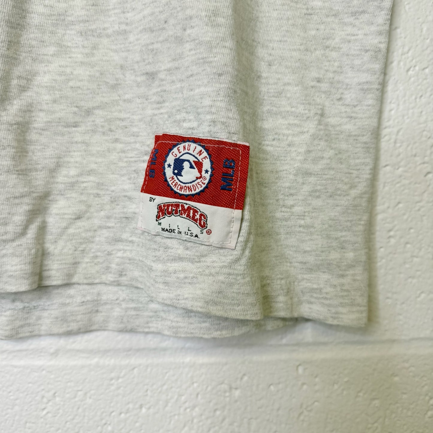 90's New York Yankees Nutmeg Breakthrough T-Shirt Sz L (B2082)