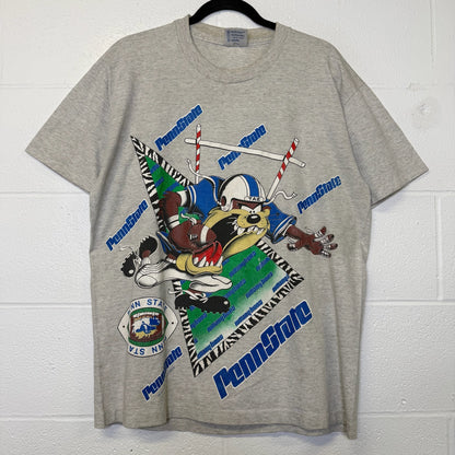 1993 Penn State Taz NCAA T-shirt Sz L (B2996)