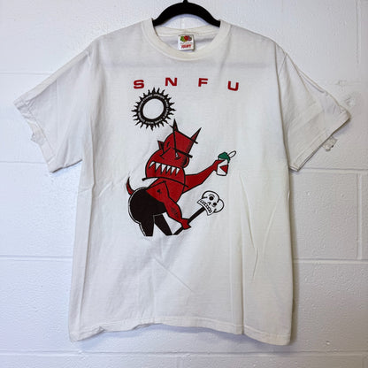 2000s SNFU Devil Tour Shirt Sz M (B2513)