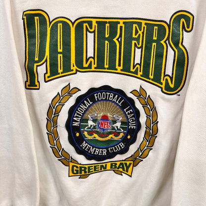 90's Green Bay Packers NFL Crewneck Sz L (A8074)